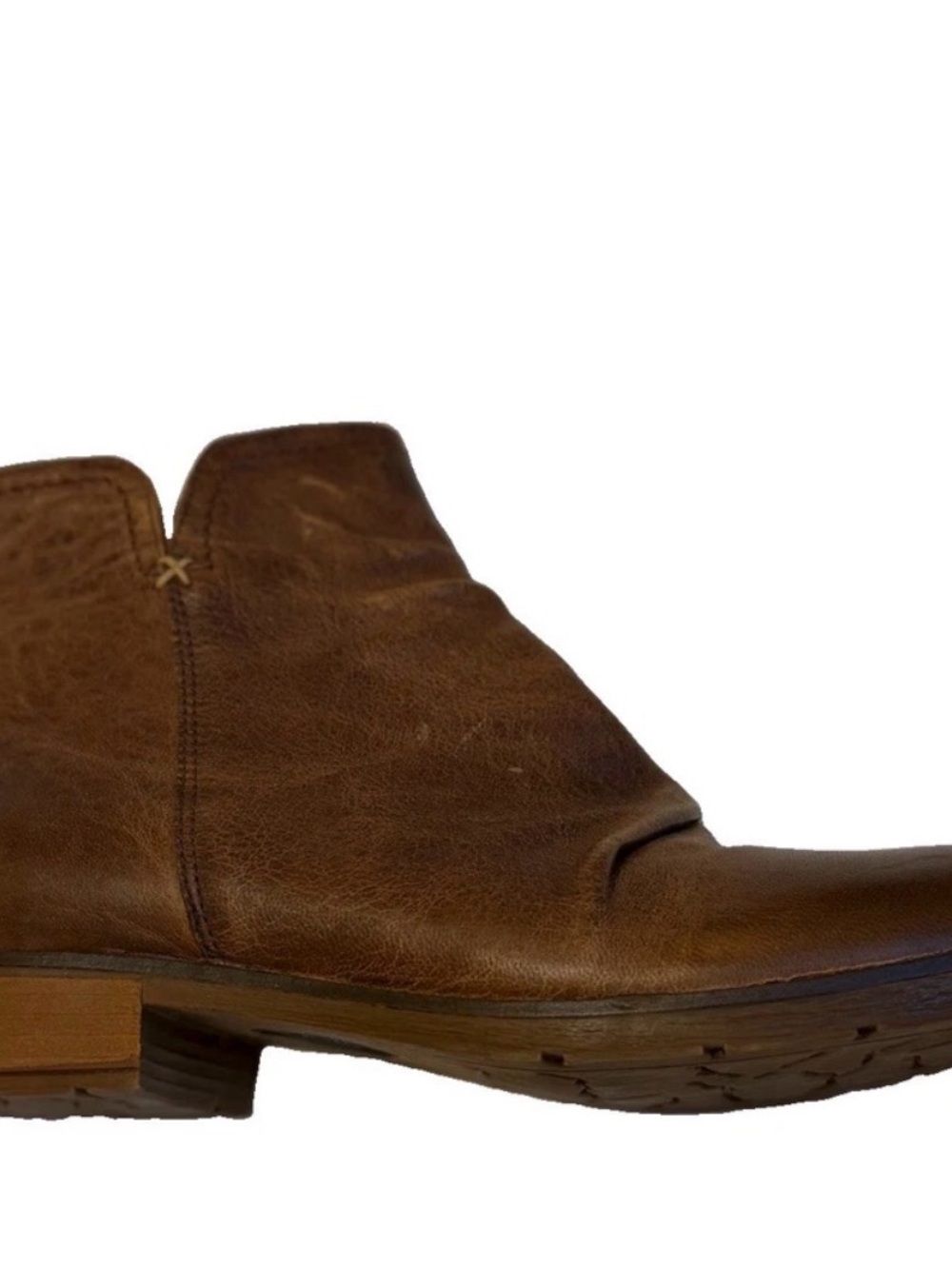 Soft Beckie II Brown Leather Boots Size 8.5